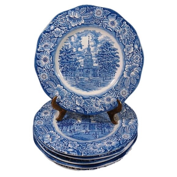 Liberty Blue Staffordshire Independence Hall 10